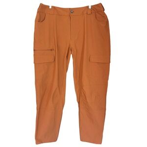 Alder Take A Hike Cargo Pants XL Water Resistant Camel Hiking Gorpcore Granola